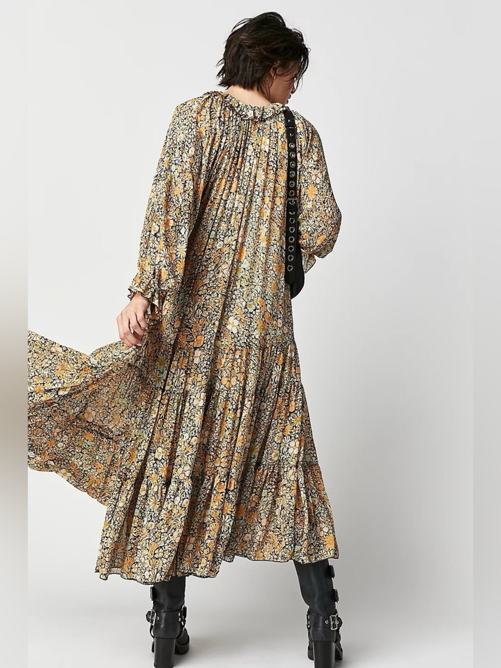Free People Feeling Groovy Maxi Dress S price firm - Picture 7 of 10
